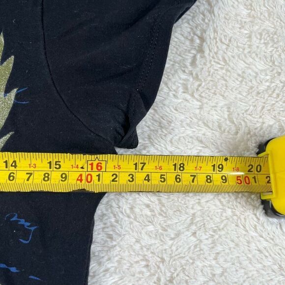 Vintage Y2K Dereon Women’s Graffiti AOP Women’s V Neck Tee T Shirt - Picture 5 of 6